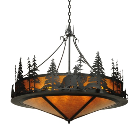 Meyda Tiffany Bear at Durk 12 Light 58" Wide Pendant N/A