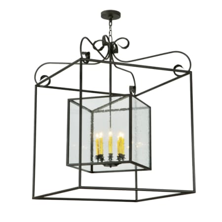 Meyda Tiffany Kitzi 8 Light 51" Wide Taper Candle Pendant Oil Rubbed Bronze