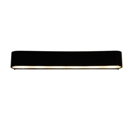 Meyda Tiffany Alappuza 6 Light 4" Tall Wall Sconce Mirror Black