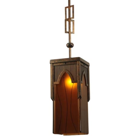Meyda Tiffany Bellver 9" Wide Mini Pendant Custom