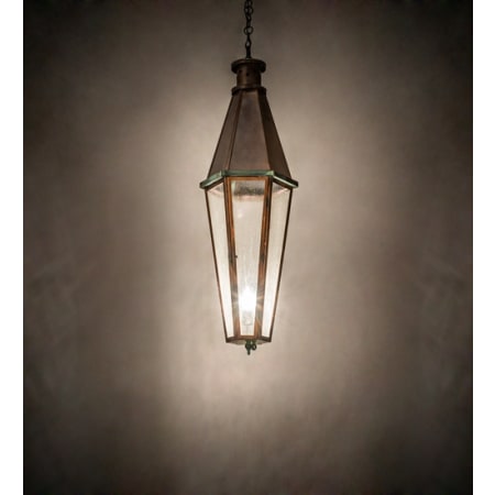 Meyda Tiffany Millesime 14" Wide Taper Candle Pendant Copper