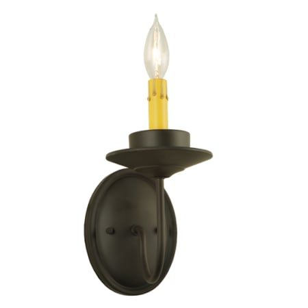 Meyda Tiffany Saybrook 10" Tall Wall Sconce Oil Rubbed Bronze