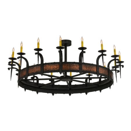 Meyda Tiffany Costello 16 Light 60" Wide Taper Candle Style Chandelier Custom / Wrought Iron