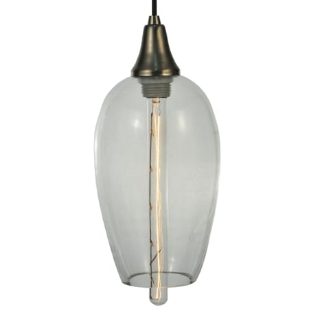 Meyda Tiffany 7" W Orb Mouth Blown Pendant Clear