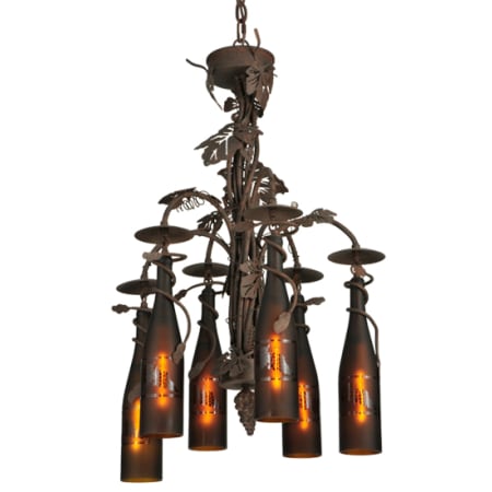 Meyda Tiffany Tuscan Vineyard 6 Light 20" Wide Chandelier Custom