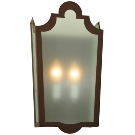 Meyda Tiffany French 2 Light 15" Tall Wall Sconce Cafe Noir