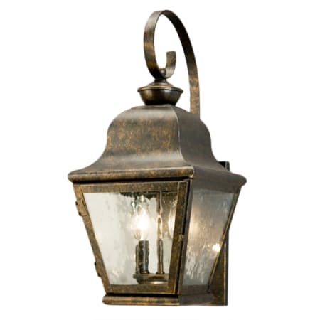 Meyda Tiffany Palmer 2 Light 20" Tall Wall Sconce Antique Rust