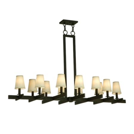 Meyda Tiffany Dante 12 Light 54" Wide Linear Chandelier Custom
