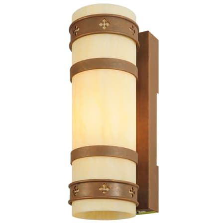 Meyda Tiffany Byzantine 20" Tall Wall Sconce Antique Rust