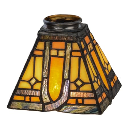 Meyda Tiffany Sierra Prairie 4" Tall Lamp Shade N/A