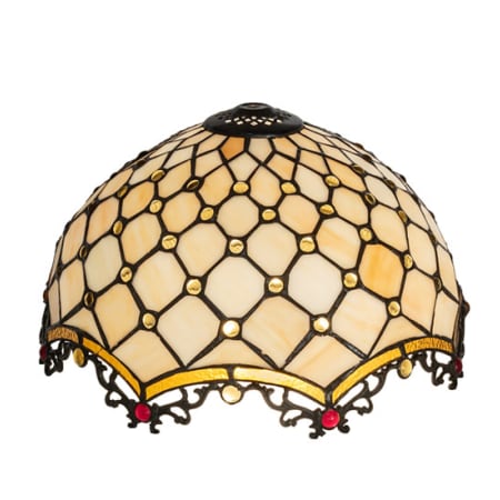 Meyda Tiffany Diamond and Jewel 8" Tall Lamp Shade N/A