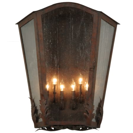 Meyda Tiffany Austin 6 Light 28" Tall Wall Sconce Cajun Spice