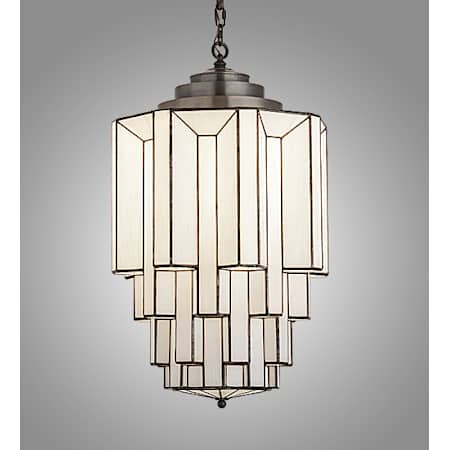 Meyda Tiffany Paramount 18" Wide Pendant Burnished Brass