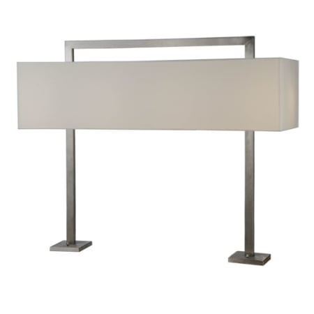 Meyda Tiffany State College 4 Light 39" Tall Accent Table Lamp Brushed Nickel