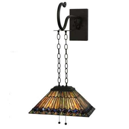 Meyda Tiffany Tiffany 2 Light 16" Tall Wall Sconce Oil Rubbed Bronze