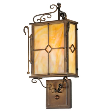 Meyda Tiffany Standford 2 Light 16" Tall Wall Sconce Antique Copper