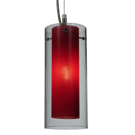 Meyda Tiffany Metro 5" Wide Mini Pendant Nickel