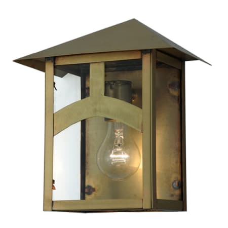 Meyda Tiffany Seneca 11" Tall Wall Sconce Natural Brass