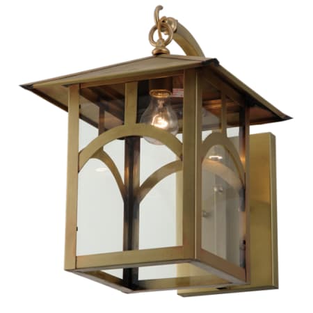 Meyda Tiffany Seneca 17" Tall Wall Sconce Natural Brass