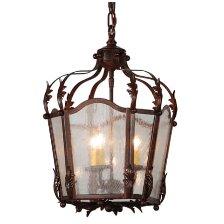 Meyda Tiffany Citadel 3 Light 12" Wide Taper Candle Pendant Custom