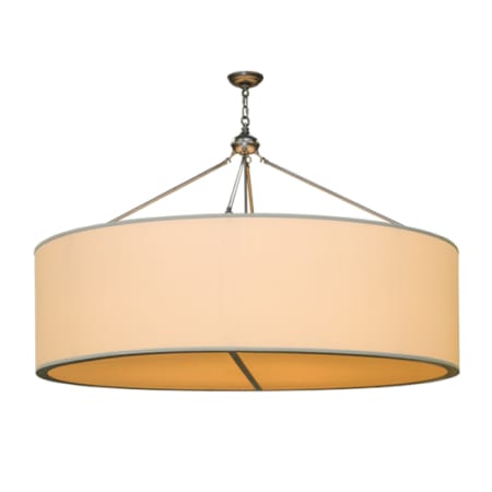 Meyda Tiffany Cilindro 8 Light 60" Wide Pendant Nickel
