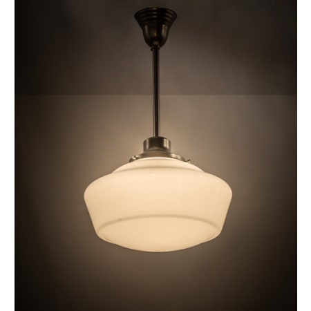 Meyda Tiffany Revival 16" Wide Pendant Brushed Nickel