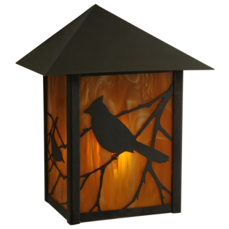 Meyda Tiffany Seneca 11" Tall Wall Sconce Sandblasted