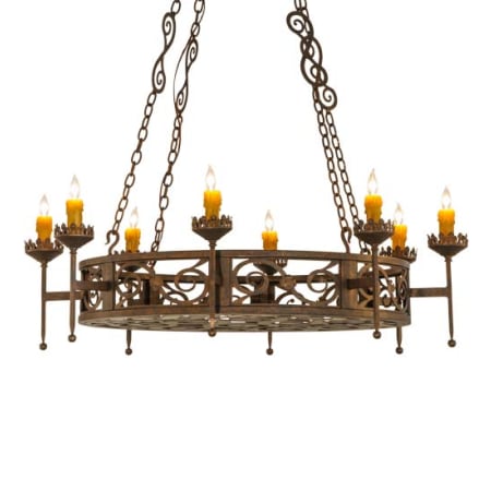 Meyda Tiffany Majella 8 Light 48" Wide Taper Candle Style Chandelier Custom