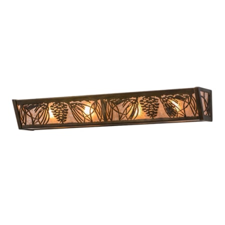 Meyda Tiffany 4 Light 5" Tall Wall Sconce Antique Copper