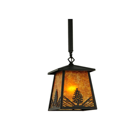 Meyda Tiffany Mountain Pine 10" Wide Pendant N/A