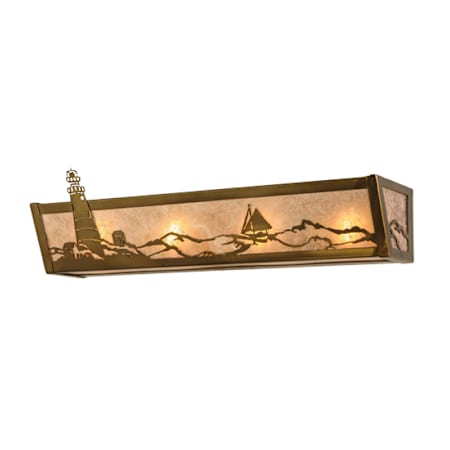 Meyda Tiffany 4 Light 7" Tall Wall Sconce Antique Copper