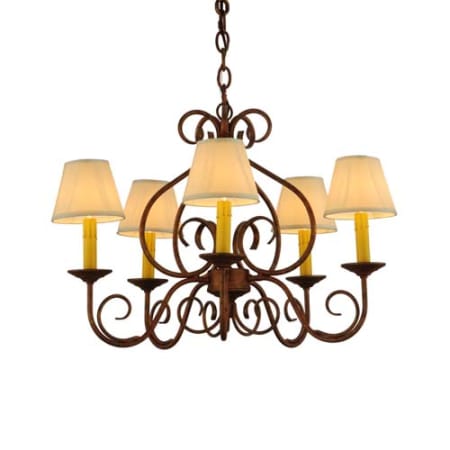 Meyda Tiffany Jenna 5 Light 26" Wide Chandelier Custom