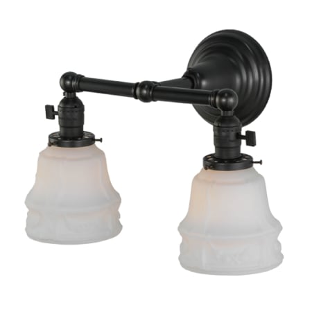 Meyda Tiffany Revival 2 Light 11" Tall Wall Sconce Craftsman Brown