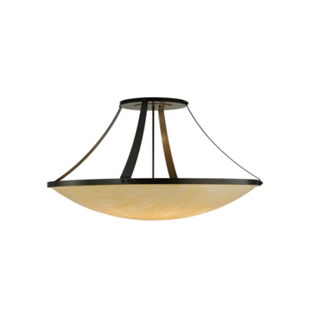 Meyda Tiffany Urban 8 Light 44" Wide Semi-Flush Bowl Ceiling Fixture Timeless Bronze
