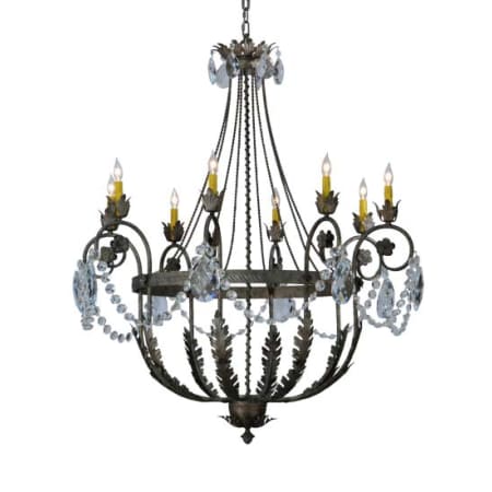Meyda Tiffany Antonia 8 Light 43" Wide Crystal Candle Style Chandelier Custom