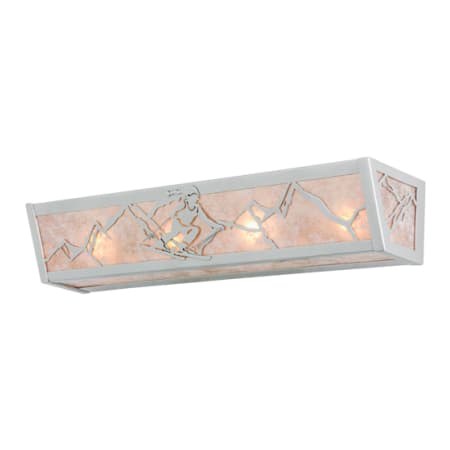 Meyda Tiffany Alpine 24" Wide Vanity Light Nickel