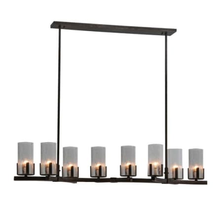 Meyda Tiffany Long Cero 8 Light 53" Wide Linear Chandelier Custom