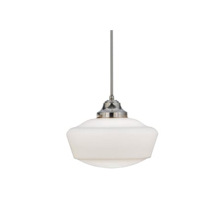 Meyda Tiffany Revival 12" Wide Pendant Polished Nickel