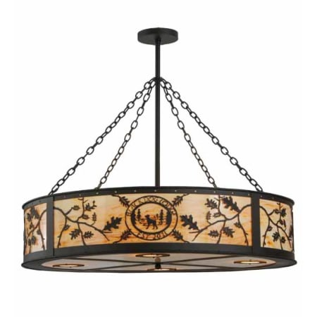 Meyda Tiffany Personalized 6 Light 45" Wide Suspension Pendant Oil Rubbed Bronze