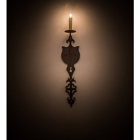 Meyda Tiffany Merano 25" Tall Wall Sconce Copper Rust