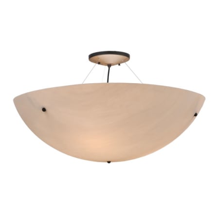 Meyda Tiffany Cypola 3 Light 32" Wide Pendant Oil Rubbed Bronze