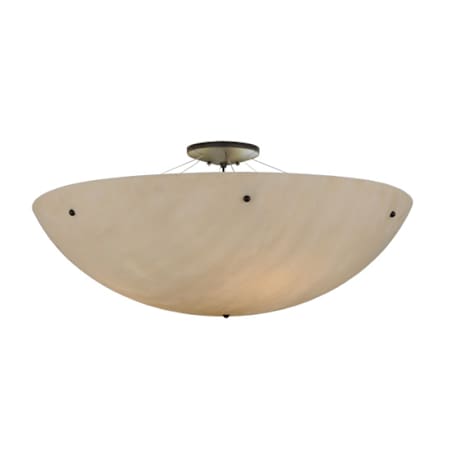 Meyda Tiffany Cypola 3 Light 36" Wide Pendant Oil Rubbed Bronze