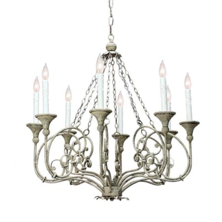 Meyda Tiffany Rachelle 8 Light 42" Wide Taper Candle Style Chandelier N/A