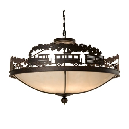 Meyda Tiffany Train 8 Light 48" Wide Pendant N/A