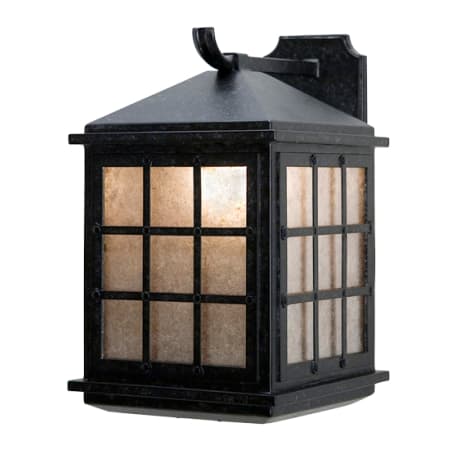 Meyda Tiffany Dumas 18" Tall Wall Sconce Blackwash