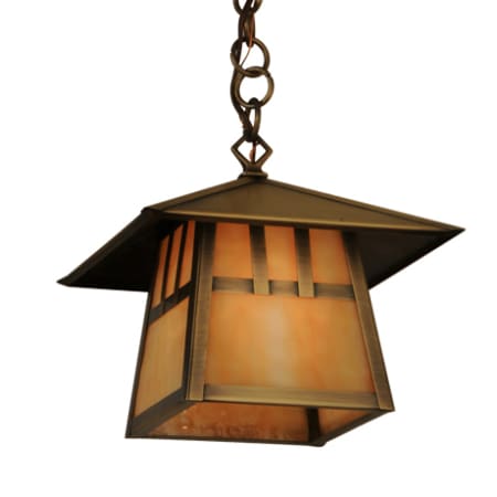 Meyda Tiffany Stillwater 15" Wide Pendant Antique Brass