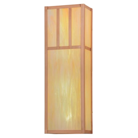 Meyda Tiffany Double Bar 4 Light 30" Tall Wall Sconce Natural Copper