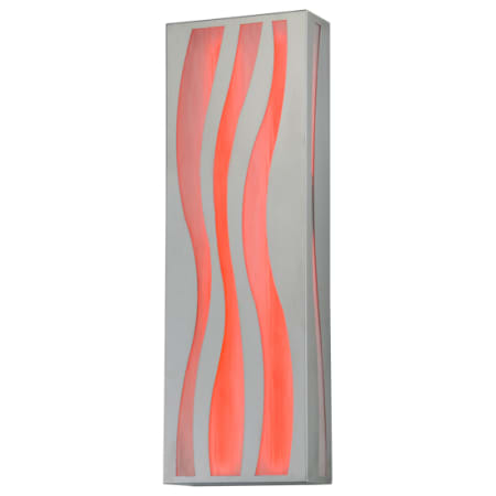 Meyda Tiffany Torsade 30" Tall LED Wall Sconce White / Red