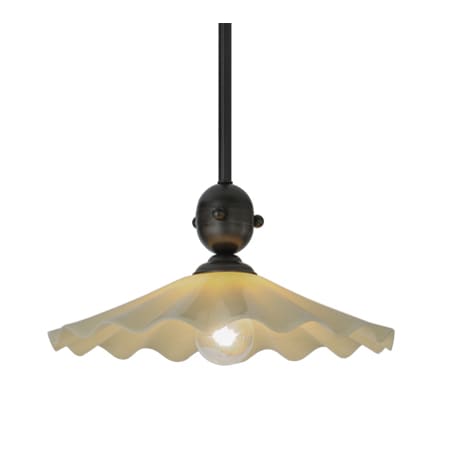 Meyda Tiffany Metro 18" Wide Pendant Craftsman Brown