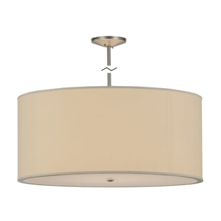 Meyda Tiffany Cilindro 6 Light 36" Wide Pendant Nickel